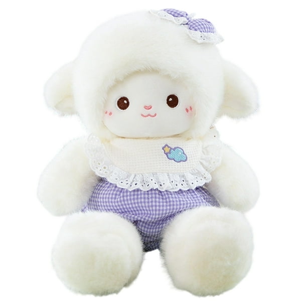Ramo de ovejas de peluche, cordero de peluche, juguete de peluche, almohada suave y mullida, muñeco de peluche de oveja, apoyo emocional, muñeco de peluche