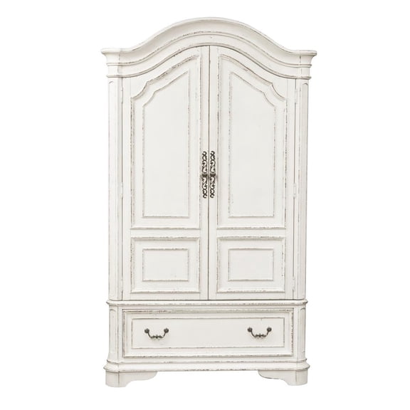 Magnolia Manor White Armoire