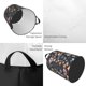 thumbnail image 2 of Fotbe Wildflower Watercolor 1 Cesto de Ropa con Asas, Cesto Impermeable de Gran Capacidad, Bolsa de Lavado para Dormitorio, Cesto de Ropa con Ruedas y Asas-Small, 2 of 6