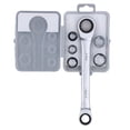thumbnail image 2 of Juego De Llaves De Trinquete De 72 Dientes De Doble Cabeza, Juego De Llaves De Tubo De Acero Cr V De Alta Resistencia Para Aplicaciones Automotrices, 2 of 7