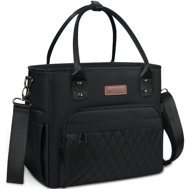 Bolsa frigorífica MIYCOO, aislante a prueba de fugas, negra