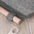 thumbnail image 5 of Masteelf Vintage Cotton Linen Wall Hanging Storage Bag for Closet Makeup Organizer with Wheat Pattern, Home Decor Sundries Holder, 5 of 8