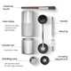 thumbnail image 3 of Molinillo de café manual de Alpaca Ventures – Molinillo de café de rebabas cónicas de acero inoxidable manual con ajuste ajustable Molinillo de espresso manual de doble cojinete perfecto para el hogar, 3 of 5