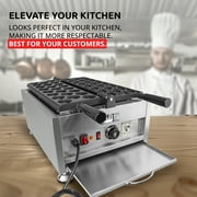 ALDKitchen Walnut-Shape Waffle Maker | Stuffed Waffle Iron | 23 Nut Waffles | 110V