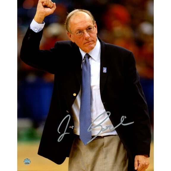 Jim Boeheim Autographed 8x10 Photo Syracuse Orange Steiner 185796
