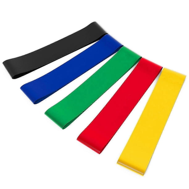 2026 Sport Resistance Bands Set Men Women , Exercise Workout Resistance Bands, 5 Strength Resistance Levels, Gym Training Pilates Yoga(5 pcs, yellow+r