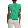thumbnail image 2 of CeCe womens  Top, l, Green, 2 of 3