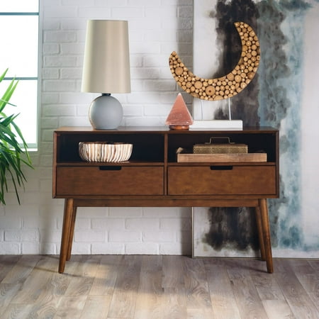 console table mid century modern belham campbell living