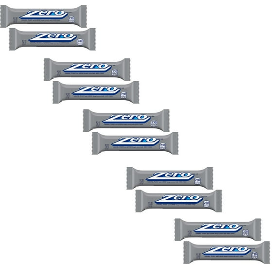 RADYAN ZERO White Fudge Candy Bars 10 Pack 1.85 oz Each Allergen-Free Delight