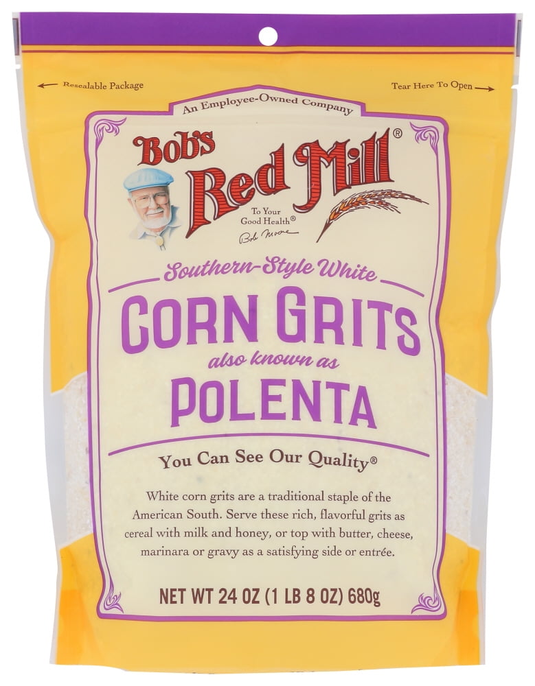 Bob's Red Mill Southern Style White Corn Grits, 24 Oz, 4 Pack Walmart