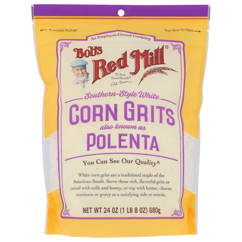 Bob's Red Mill Southern Style White Corn Grits, 24 Oz, 4 Pack Walmart