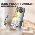 thumbnail image 5 of Travel Cup 20oz with Lid & Straw - Stainless Steel Insulated Tumbler, Double Wall Vacuum Thermal Coffee Mug, Leakproof, Bohemian, 5 of 5