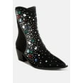 thumbnail image 6 of Starlit Multi Color Stones Embellished Boots, 6 of 9