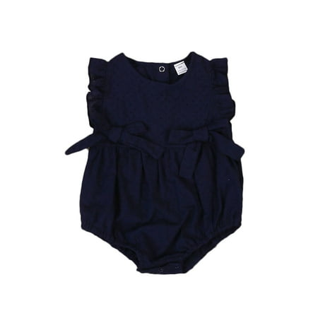 

Xiaoluokaixin Summer Newborn Hollow Out Jumpsuit 0-24Months