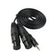 thumbnail image 1 of Cable de sonido de 1,5 M / 5 Pies Cable XLR Enchufe de 3,5 Mm, 1 of 9