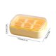 thumbnail image 3 of Bandeja de silicona para cubitos de hielo con tapa | Molde casero para hacer hielo con tapa | Molde flexible para cubitos de hielo de fácil desmolde, ideal para el congelador., 3 of 6
