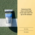 thumbnail image 3 of Neutrogena Sport Face Oil-Free Lotion Sunscreen Broad Spectrum SPF 70+, 2.5 fl oz, 3 of 9