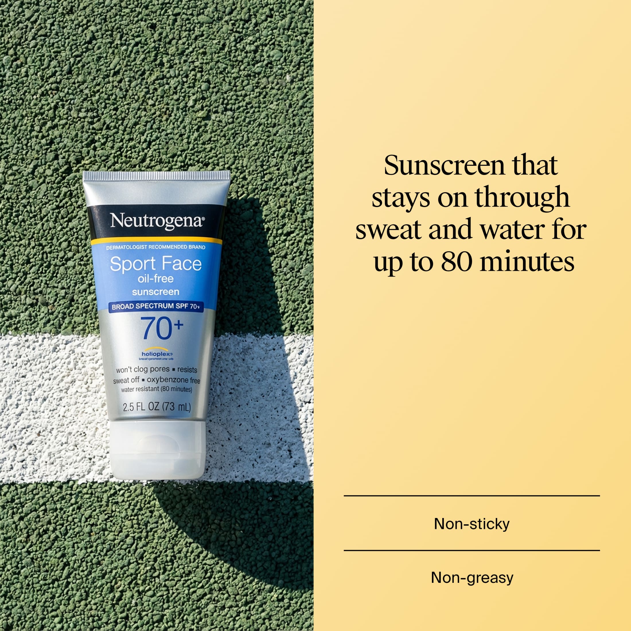 Neutrogena Sport Face Sunscreen SPF 70+ photo 2