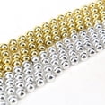 thumbnail image 3 of OUNONA 3Pcs Golden Topper for Christmas Tree PVC Decorative Bead Chain for Christmas Party, 3 of 4