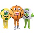 thumbnail image 4 of Nuevo disfraz de mascota de baloncesto y fútbol, ceremonia publicitaria, disfraces, fiesta, espectáculo, cosplay, animal, carnaval, accesorios para actuaciones, 4 of 5