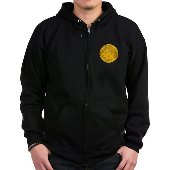 CafePress - Sigma Chi Grand Seal Color Sweatshirt - Zip Hoodie, Classic Hooded Sweatshirt with Metal Zipper