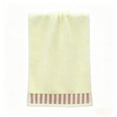 thumbnail image 2 of Solid-colored Piano Keys-edge Towel, Soft Water-absorbent Quick-drying Towel, for Bathroom Restroom Hotel Travel Camping Face Wash Wet Hair Wipe, 2 of 6