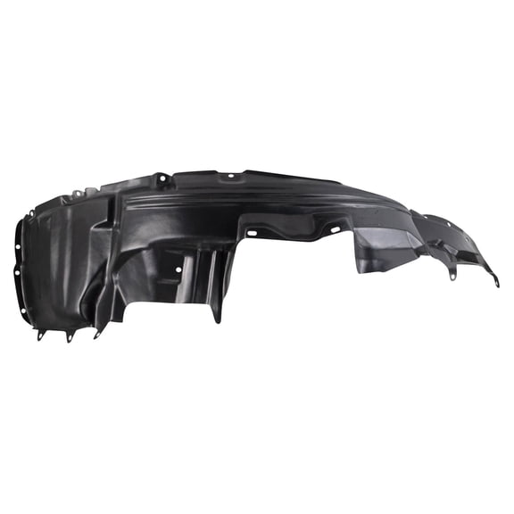 TRQ Front Right Inner Fender Liner Black Passenger Side Fits Select 2003-2006 Mitsubishi Outlander MI1249118