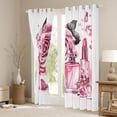 thumbnail image 3 of Castle Fairy Floral High Heels Curtains Pack of 2 (42x84 Each),Romantic Curtains Blackout, 3 of 6