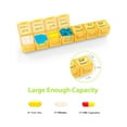 thumbnail image 2 of WANGQI Large Monthly Pill Organizer 28 Day Medication Organizer Storage by Week,Extra Large Compartments Dust-Proof Pill Case Medication Reminder Travel Container for Vitamins/Fish Oil/Supplements, 2 of 6