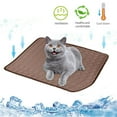 thumbnail image 6 of Under $1 GFHFHITJ Dog Bed Summer Cool Mat Sleeping Pad Water Absorption Top Bottom Materials Safe Easy Carry Keep Cool For Pet Kids and Adults., 6 of 8