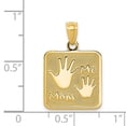 thumbnail image 3 of FB Jewels 14K Yellow Gold Mom & Me Hands Pendant, 3 of 3
