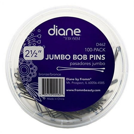 Diane Jumbo Pins 100 Count Bronze Tub (2 Pack)