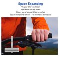 thumbnail image 3 of Bike Handlebar Extender, Single Handlebar Extension Bracket Aluminum Alloy Secure Hold  for Light Black,Red,Titanium Color, 3 of 7