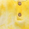 thumbnail image 4 of Gibobby Baby Girl Clothes Outfits Infant Summer Romper Soft Linen Preemie 3 6 9 12 18 24Months 2T 3T Newborn Onesie(0-3 Months,Yellow), 4 of 5