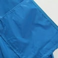 thumbnail image 4 of Arlun Oversized Zip up Rain Jackets for Women Lightweight Waterproof Windbreaker Hooded Raincoat 2025 Fashion Solid Color Packable Rain Outwear with Pockets Blue XS, 4 of 8