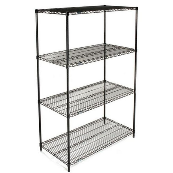 Nexel Industries 18727EP Epoxy 18 x 72 x 74 in. Starter Shelf Unit, Silver