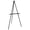 Black, variant on U.S. Art Supply 64" Black Torrey Wooden A-Frame Tripod Artist Floor Easel, Adjustable Tray Height, Display Holder Stand