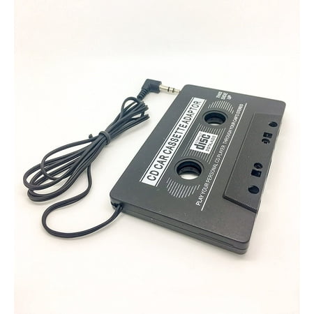 Adaptateur de cassette de voiture - Noir par Master Cables