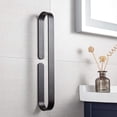 thumbnail image 1 of Toallero adhesivo de fácil instalación y seguro, para montar en la pared para su baño o cocina, material de aluminio resistente a la oxidación que ahorra espacio y es resistente a la humedad, 1 of 5