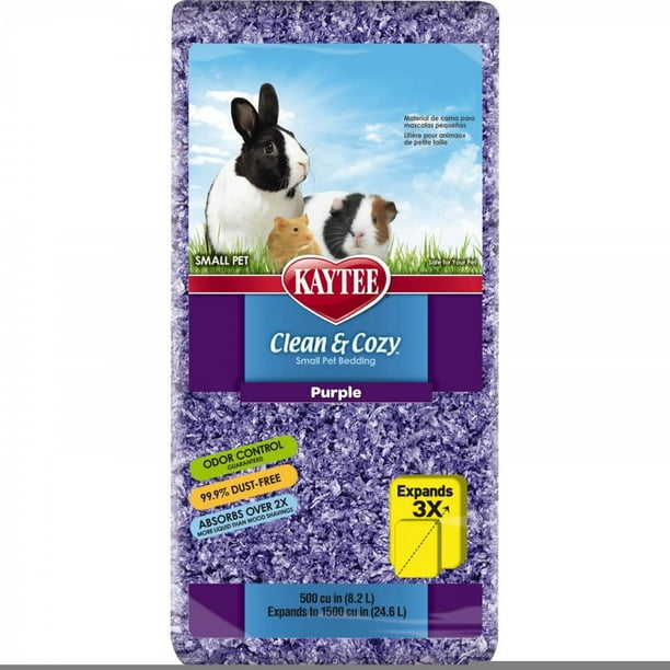 147 6 Liters 6 X 24 6 L Kaytee Clean And Cozy Small Pet Bedding Purple Walmart Com Walmart Com