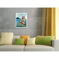 thumbnail image 4 of Hawaiian Mermaid - Aloha from Hawaii - From an Original Color Painting by Scott Westmoreland - Master Art Print (Unframed) 12in x 18in, 4 of 4