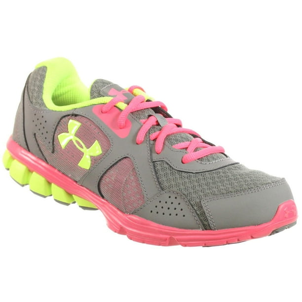 Under Armour UNDER ARMOUR WOMEN'S ATHLETIC SHOES ENDURE GREY PINK