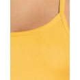 thumbnail image 4 of No Boundaries Ribbed Cami Top, 5-Pack, Women's XXS-XXL, 4 of 5