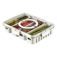 thumbnail image 1 of Fruit Storage Box Portable Design Ventilate Compartment with Lid Eco-friendly Store PET Vegetable Fruit Storage Container Home Supplies, 1 of 12