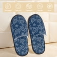 thumbnail image 2 of Fotbe Sea Turtle Pantuflas Peludas para Mujer con Estampado, Zapatillas de Peluche, Zapatos de Invierno para Casa, Uso Interior y Exterior-Medium, 2 of 8