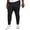 black, variant on Mens Therma FIT Tapered Fitness Pants Black 2XL