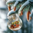 thumbnail image 4 of Exquisite Spherical Three Dimensional Christmas Frogs Ornament Home Decoration Round Hanging Ornament, 4 of 5