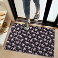 thumbnail image 2 of Black Pink Unicorn Pattern Door Rugs,Washable Non Slip Door Mats Indoor,Decorative Door Mats,Entry Mat Indoor for Entrance,Bedroom,Kitchen,Bathroom,20"x32", 2 of 6