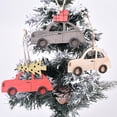 thumbnail image 3 of Naiovety Colgante en forma de coche de Navidad Prop Colgantes de vacaciones Estilo simple Árbol de Navidad Decoración colgante Festival Kits de decoración para fiestas Tipo 1, 3 of 6