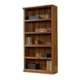 thumbnail image 1 of Pemberly Row 5-Shelf Modern Engineered Wood Bookcase in Washington Cherry, 1 of 2